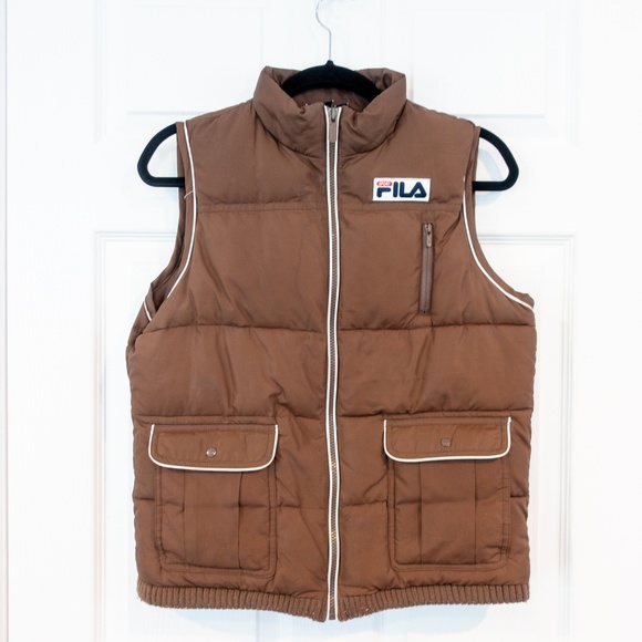 fila brown jacket